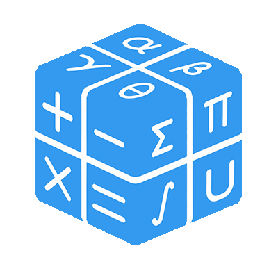 Mathos AI rotating logo icon representing AI-powered math education